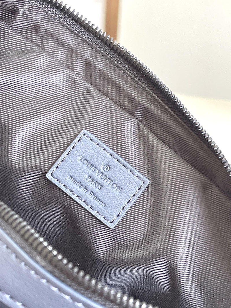 LOUIS VUITTON トリオ・メッセンジャー M24753 ルイヴィトン モノグラム・シャドウ ブルーマリーヌ 超N品 - 画像 (2)