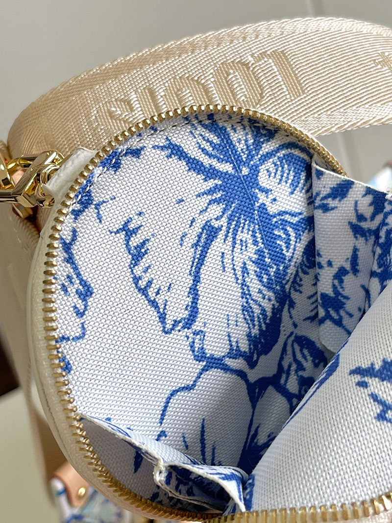 LOUIS VUITTON オンザゴー EW モノグラム・タイル キャンバス ラグーン ブルー lv301180 超N品 ルイヴィトンミニトートバッグ - 画像 (2)