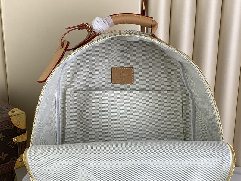 LOUIS VUITTON バックパック・マルチポケット N40735 ブロン 超N品 ルイヴィトンダミエリュック - 画像 (3)