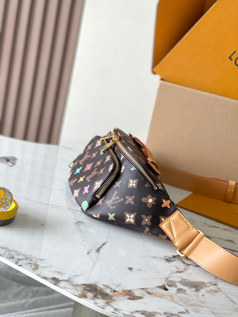LOUIS VUITTON モノグラムクラギー ラッシュ・バムバッグ M24858 ブラウン ショルダー ボディ ハンド バッグ 超N品 - 画像 (9)