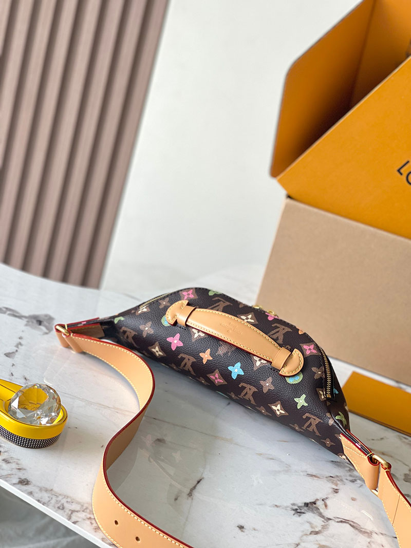 LOUIS VUITTON モノグラムクラギー ラッシュ・バムバッグ M24858 ブラウン ショルダー ボディ ハンド バッグ 超N品 - 画像 (8)