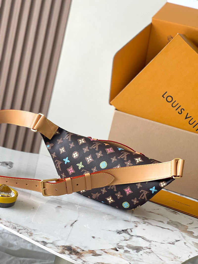 LOUIS VUITTON モノグラムクラギー ラッシュ・バムバッグ M24858 ブラウン ショルダー ボディ ハンド バッグ 超N品 - 画像 (7)