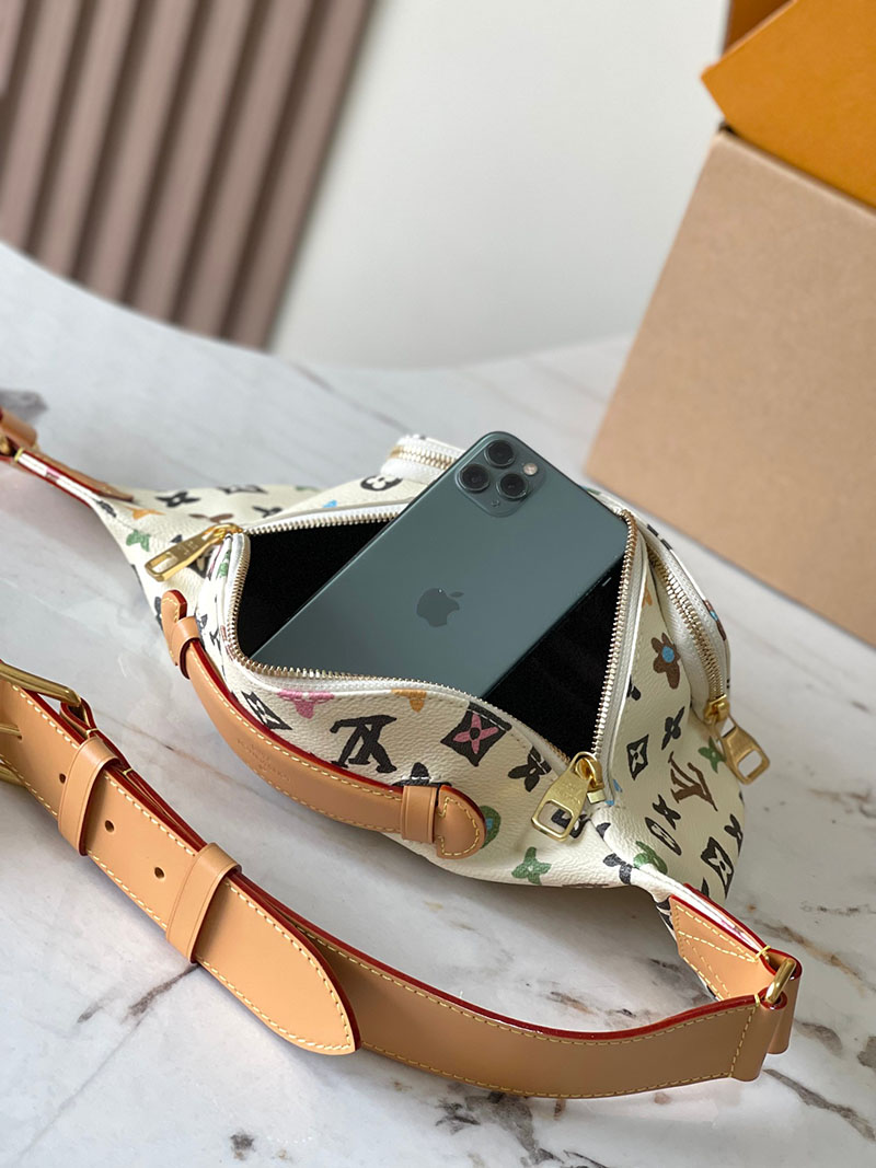 LOUIS VUITTON モノグラムクラギー ラッシュ・バムバッグ lv301317 バニラ 超N品 ルイヴィトン バムバッグ コーデ - 画像 (3)