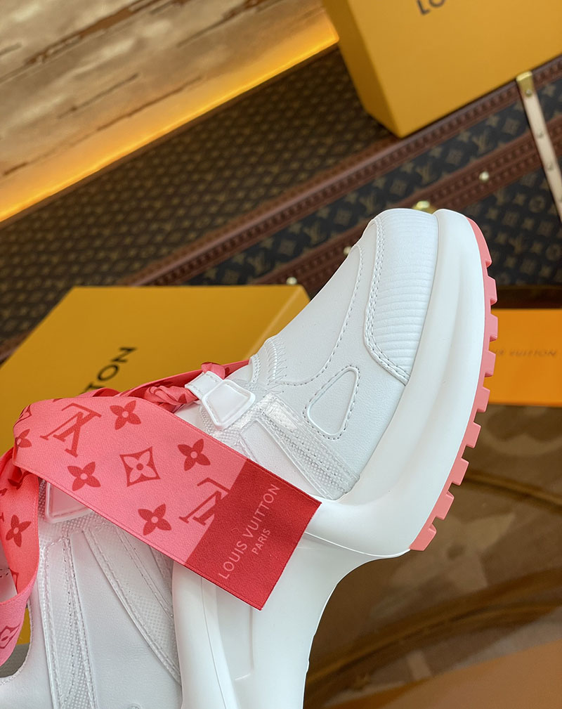 ルイヴィトン 靴 LV アークライト スニーカー レディース lv303334 ホワイト N品 歩きやすいスニーカー レディース 旅行 - 画像 (4)