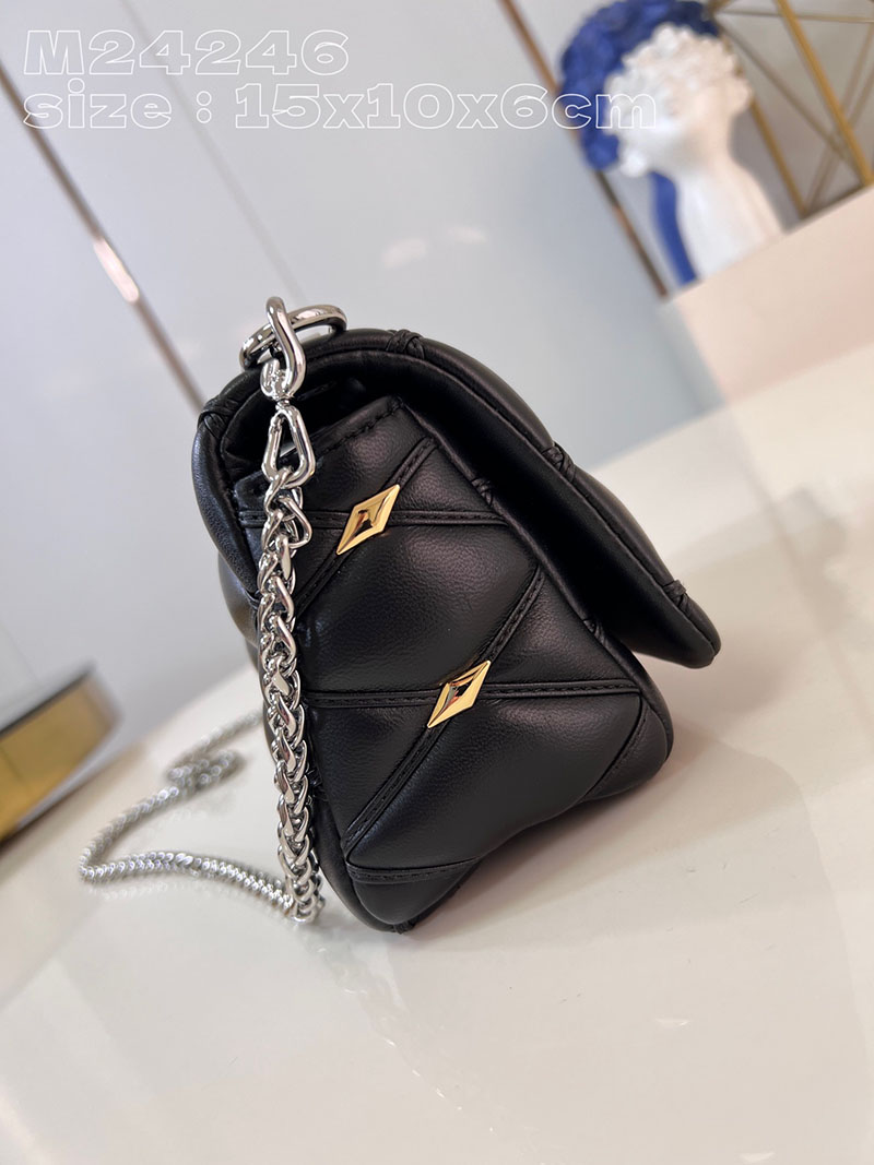 LOUIS VUITTON マルタージュ PICO GO-14 ブラック M24246 ショルダーバッグ ミニバッグ ポシェット 超N品 - 画像 (8)
