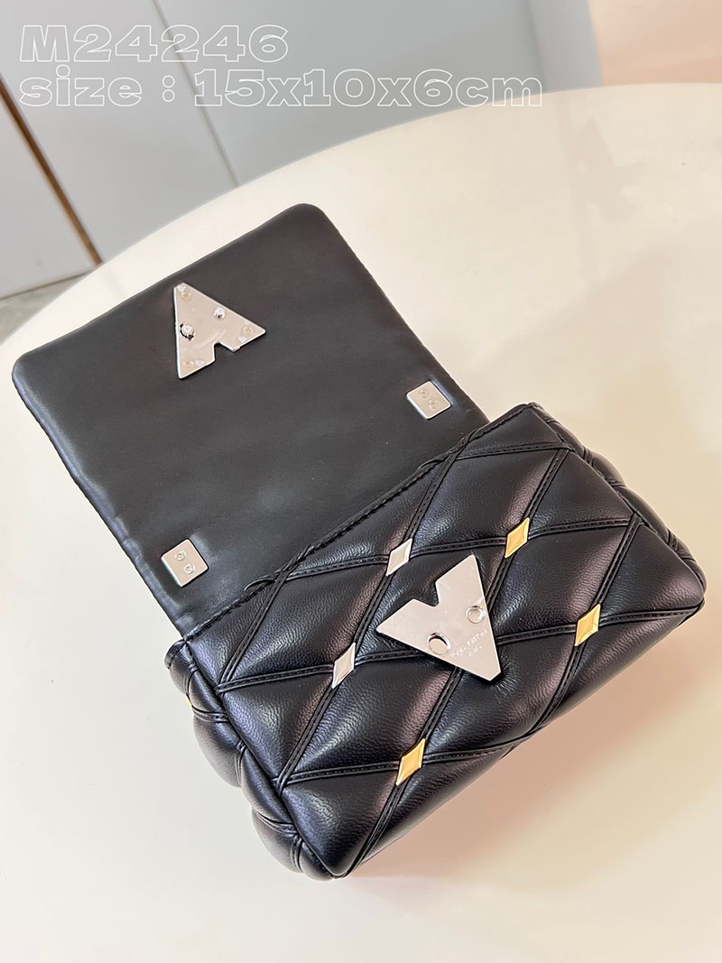 LOUIS VUITTON マルタージュ PICO GO-14 ブラック M24246 ショルダーバッグ ミニバッグ ポシェット 超N品 - 画像 (5)