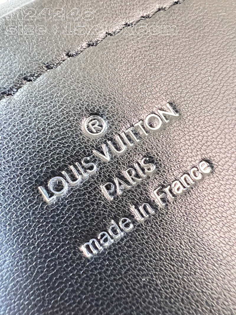 LOUIS VUITTON マルタージュ PICO GO-14 ブラック M24246 ショルダーバッグ ミニバッグ ポシェット 超N品 - 画像 (3)