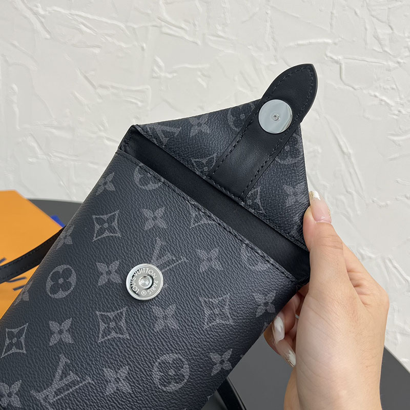 LOUIS VUITTON モノグラム エクリプス エンベロップ ポーチ M11613 メンズ ショルダーバッグ 超N品 - 画像 (3)