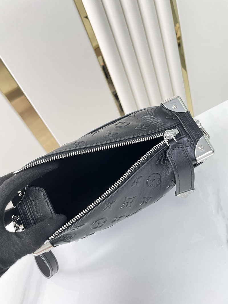 LOUIS VUITTON ハンドバッグ モノグラム カーフレザー サイドトランク M21709 2way ブラック 黒 超N品 - 画像 (3)