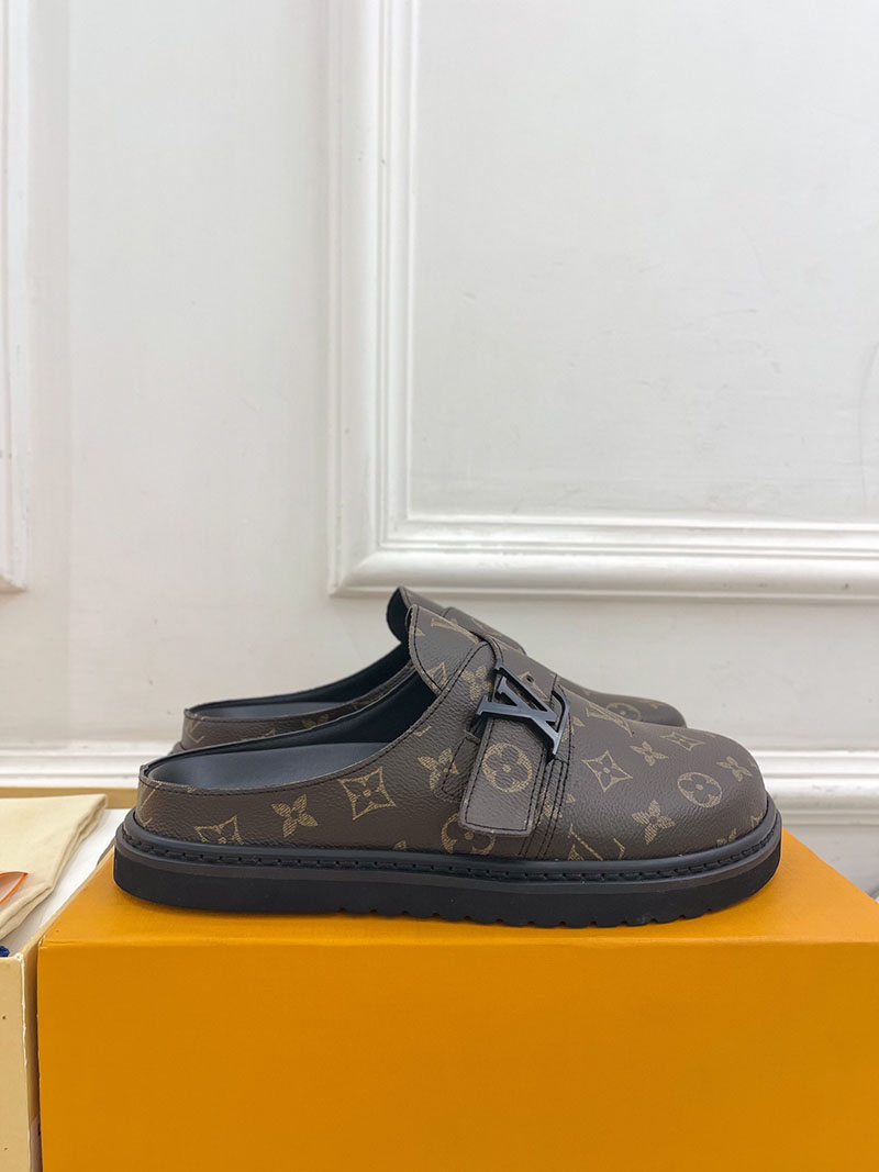 ルイヴィトン 靴 LV コージー ミュール COSY COMFORT 1AAW6K パテント モノグラム・キャンバス - 画像 (9)