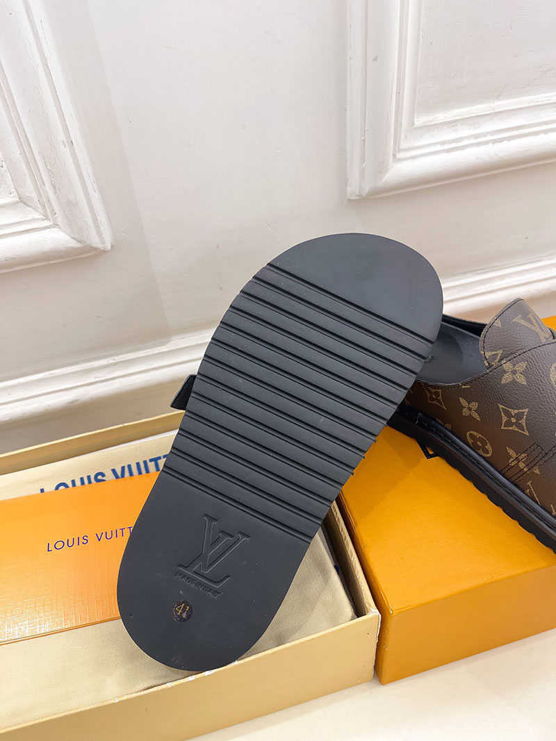 ルイヴィトン 靴 LV コージー ミュール COSY COMFORT 1AAW6K パテント モノグラム・キャンバス - 画像 (2)