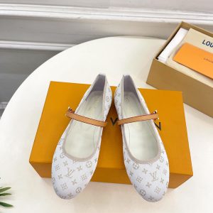 ルイヴィトン 靴 LV ロミー バレリーナ