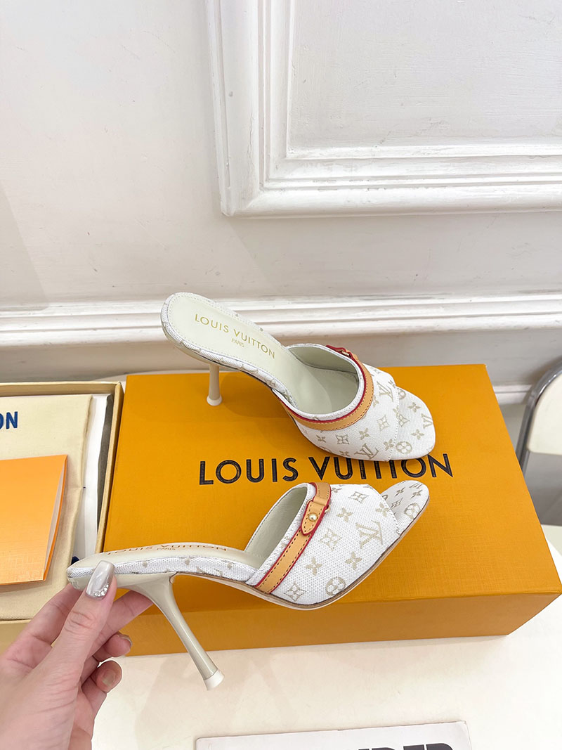 ルイヴィトン 靴 LV ミュールサンダル靴 10cm レディース lv303435 N品 ルイヴィトン ミュールサンダル ヒール - 画像 (7)