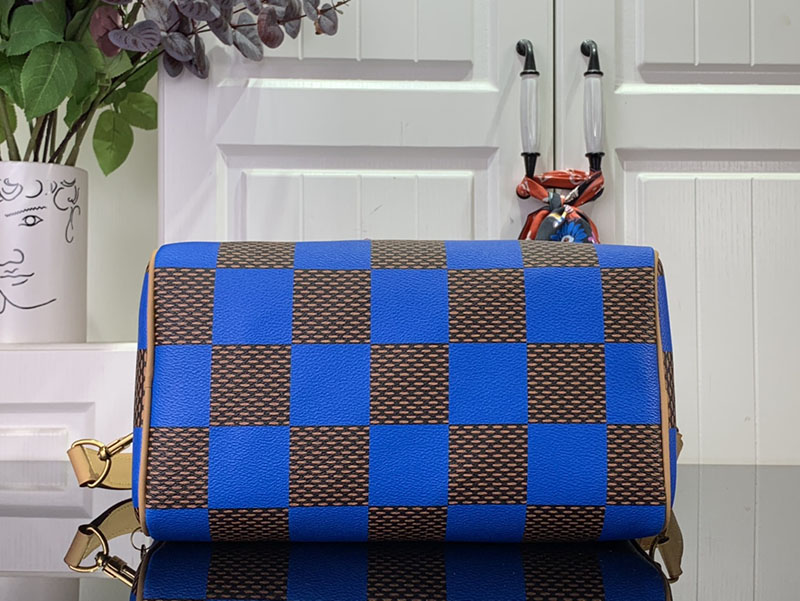 LOUIS VUITTON スピーディ バンドリエール25 ハンドバッグ レディース N40585 ブルー 超N品 - 画像 (7)