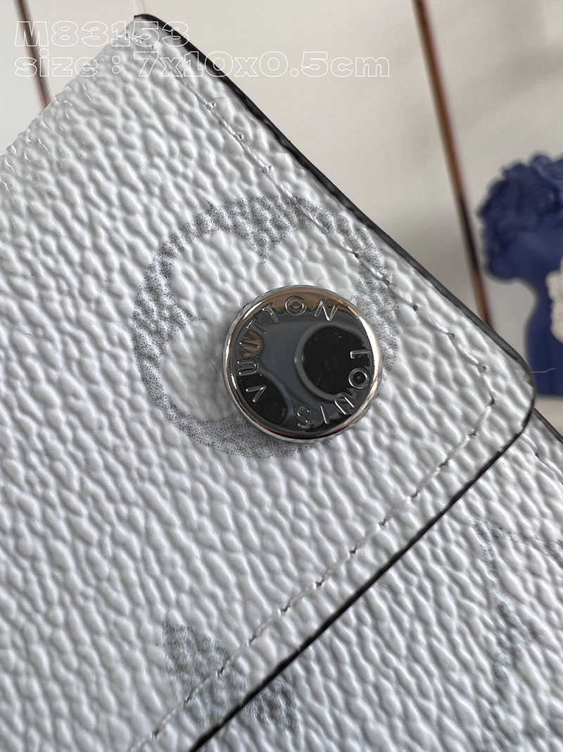 LOUIS VUITTON カードケース ポルト カルト オンストラップ モノグラムキャンバス lv301441 ホワイト 超N品 ヴィトン カードケース 財布代わり - 画像 (7)