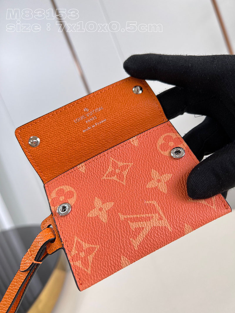 LOUIS VUITTON カードケース ポルト カルト オンストラップ モノグラムキャンバス lv301443 サマーピーチ 超N品 ヴィトン カードケース 財布代わり - 画像 (4)