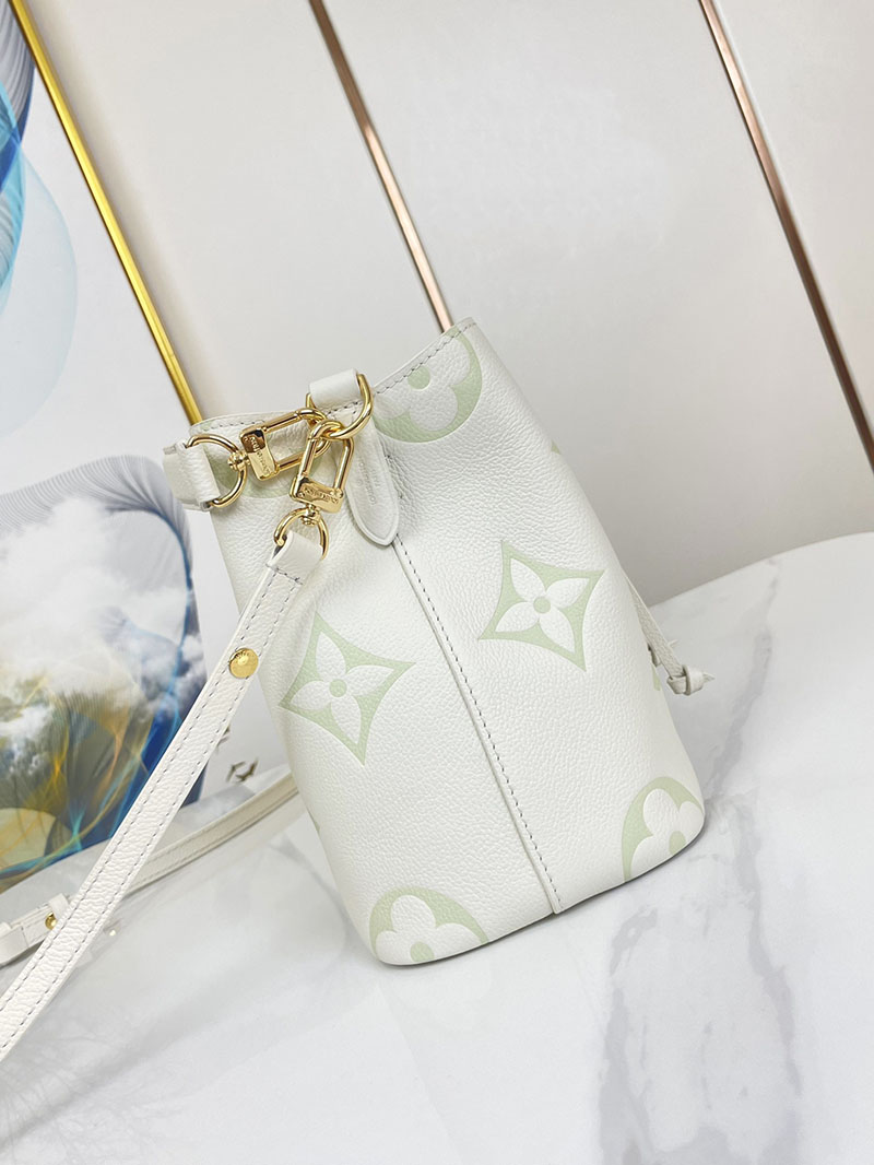 LOUIS VUITTON ネオノエ BB M24048 バイカラーモノグラムアンプラント レディース ショルダーバッグ 超N品 - 画像 (6)