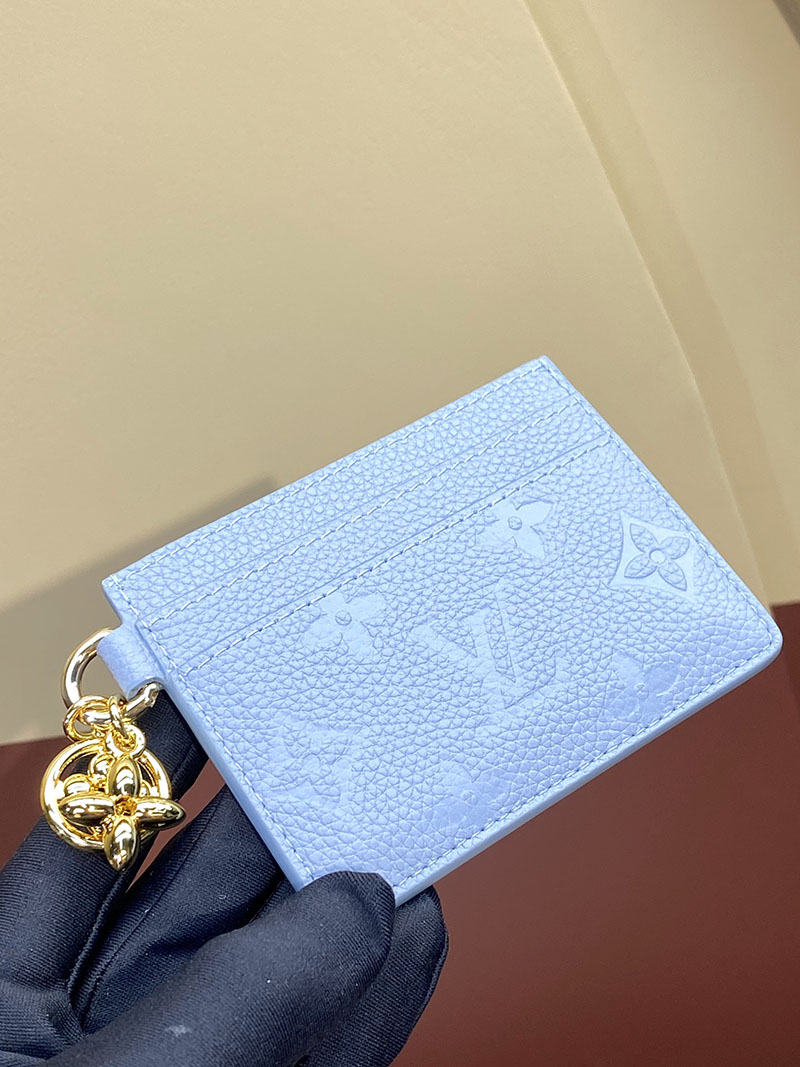 LOUIS VUITTON カルトLVチャーム カードケース アクセサリー レディース M83585 ブルー 超N品 - 画像 (7)
