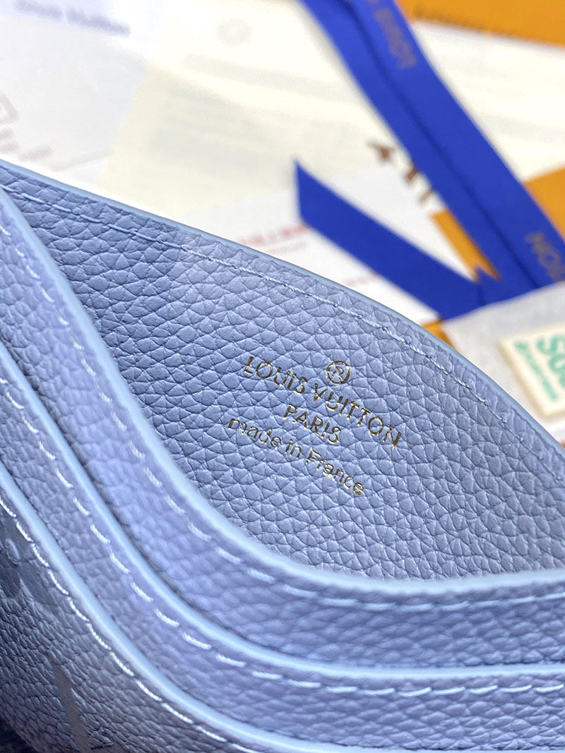 LOUIS VUITTON カルトLVチャーム カードケース アクセサリー レディース M83585 ブルー 超N品 - 画像 (6)