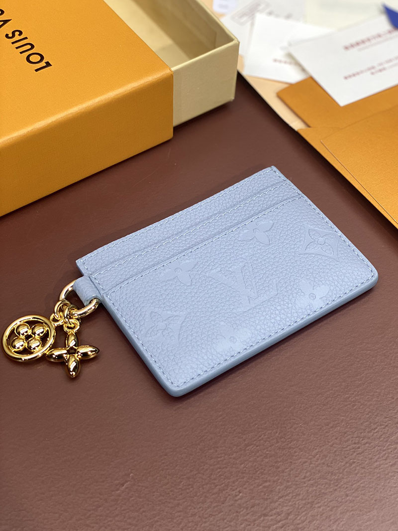 LOUIS VUITTON カルトLVチャーム カードケース アクセサリー レディース M83585 ブルー 超N品 - 画像 (5)