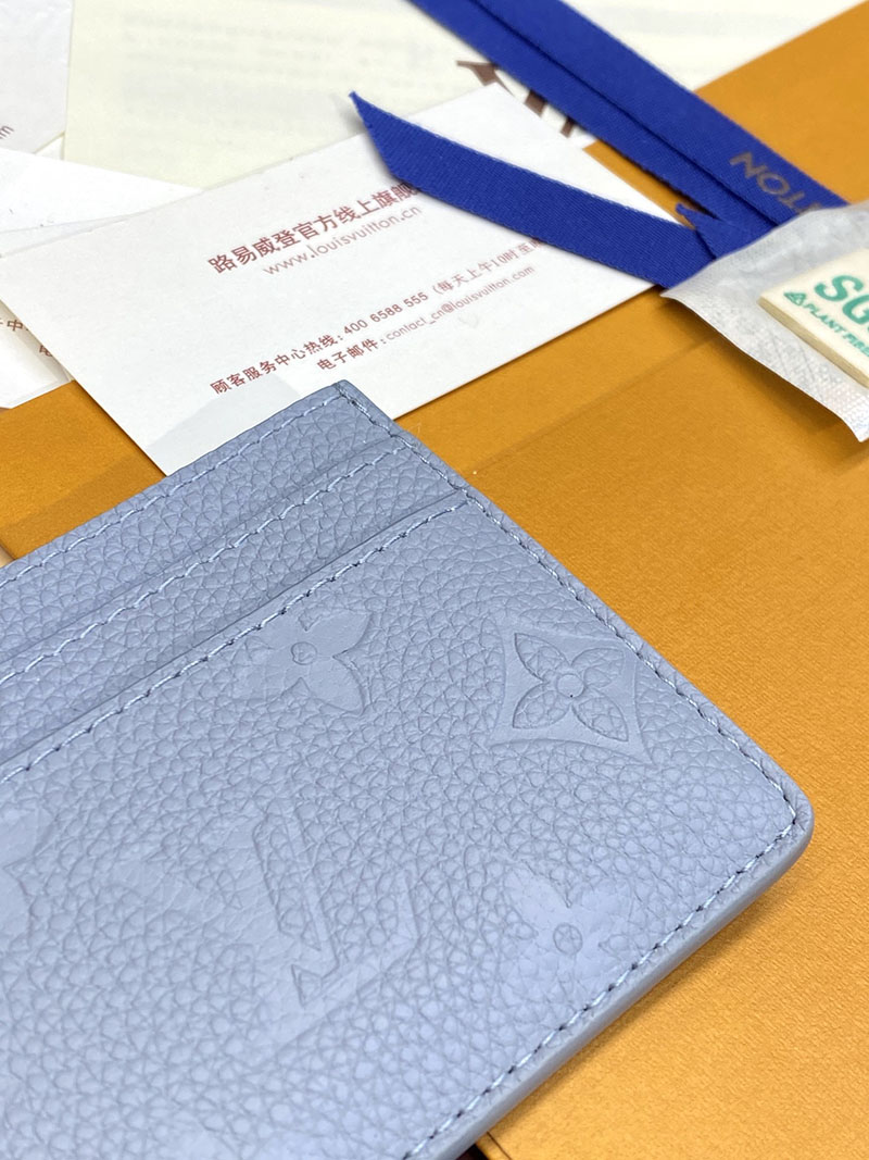 LOUIS VUITTON カルトLVチャーム カードケース アクセサリー レディース M83585 ブルー 超N品 - 画像 (4)