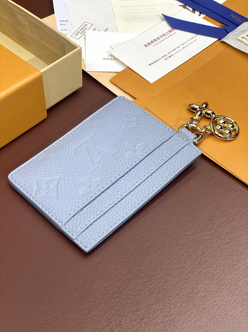 LOUIS VUITTON カルトLVチャーム カードケース アクセサリー レディース M83585 ブルー 超N品 - 画像 (3)