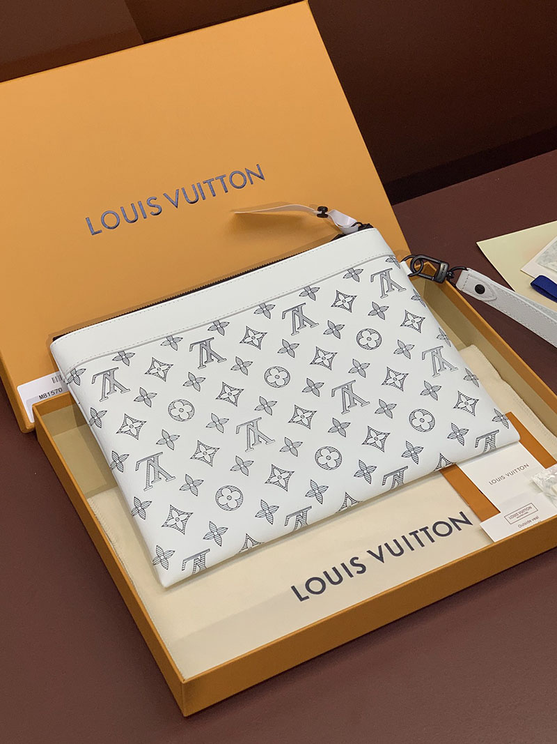 LOUIS VUITTON ポシェット・トゥ・ゴー G65 M14914 サンド モノグラム・シャドウ 超N品 - 画像 (9)