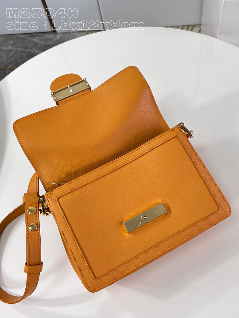 LOUIS VUITTON ドーフィーヌ・ソフト MM M11476 コニャック カーフレザー 超N品 - 画像 (5)