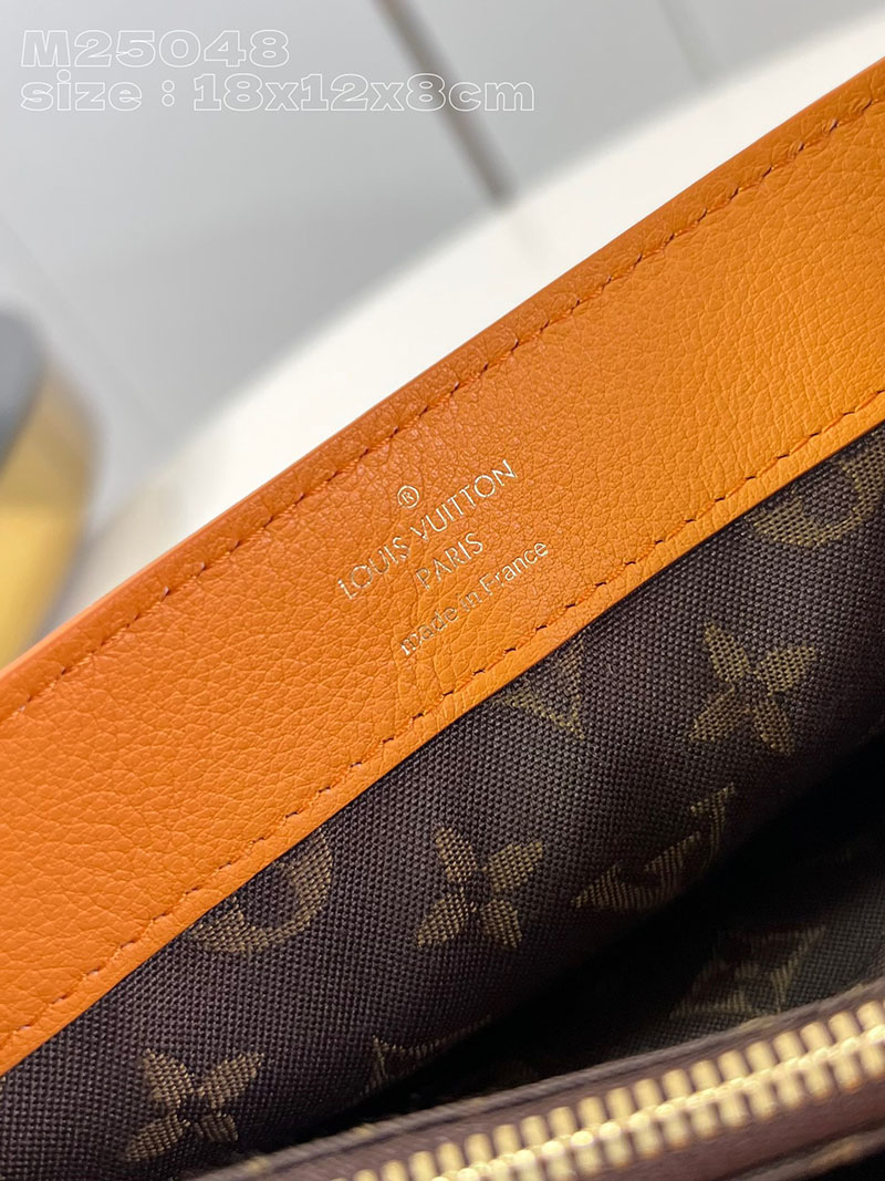 LOUIS VUITTON ドーフィーヌ・ソフト MM M11476 コニャック カーフレザー 超N品 - 画像 (3)