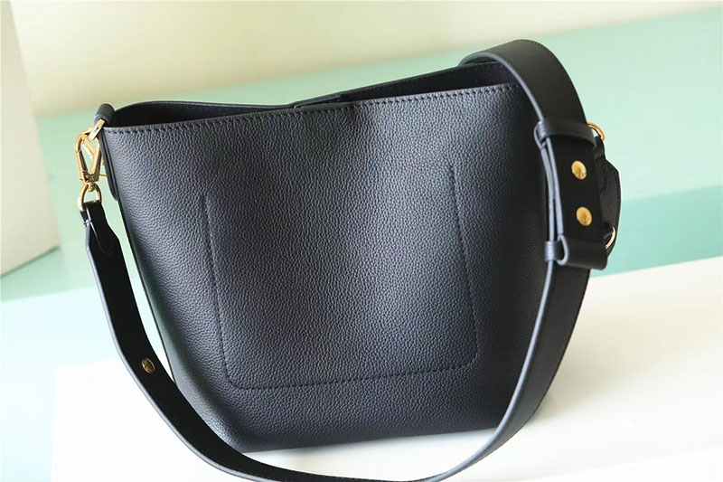 LOUIS VUITTON ショルダーバッグ ロック&ウォーク ロックミー M24006 グレインカーフレザー ノワール ブラック 超N品 - 画像 (9)