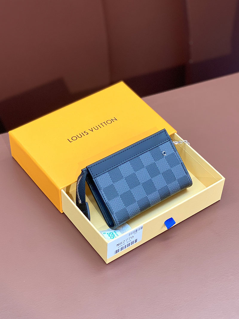 LOUIS VUITTON ダミエ・グラフィット ポシェットクレ ヴォワヤージュ lv301495 超N品 ルイヴィトン カードケース 財布代わり - 画像 (9)