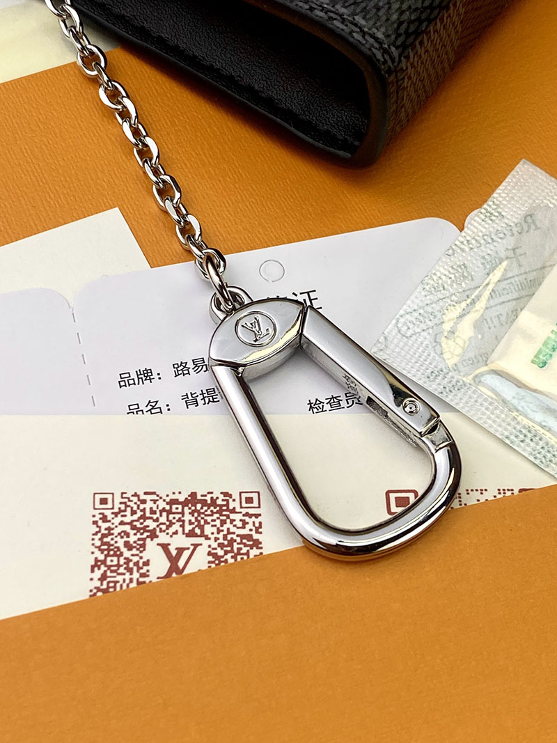 LOUIS VUITTON ダミエ・グラフィット ポシェットクレ ヴォワヤージュ lv301495 超N品 ルイヴィトン カードケース 財布代わり - 画像 (3)