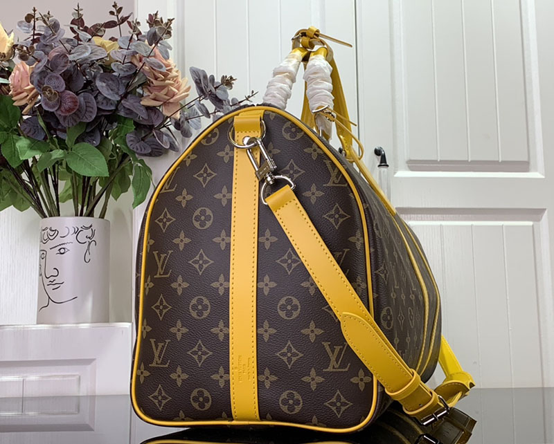 LOUIS VUITTON M46771 キーポル・バンドリエール 50 ルイ・ヴィトン カラーマニア ジョーヌマット 超N品 - 画像 (9)