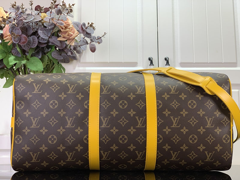 LOUIS VUITTON M46771 キーポル・バンドリエール 50 ルイ・ヴィトン カラーマニア ジョーヌマット 超N品 - 画像 (7)
