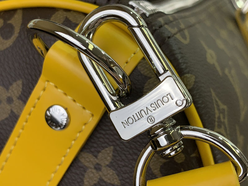 LOUIS VUITTON M46771 キーポル・バンドリエール 50 ルイ・ヴィトン カラーマニア ジョーヌマット 超N品 - 画像 (6)