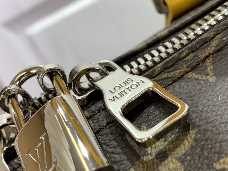 LOUIS VUITTON M46771 キーポル・バンドリエール 50 ルイ・ヴィトン カラーマニア ジョーヌマット 超N品 - 画像 (3)