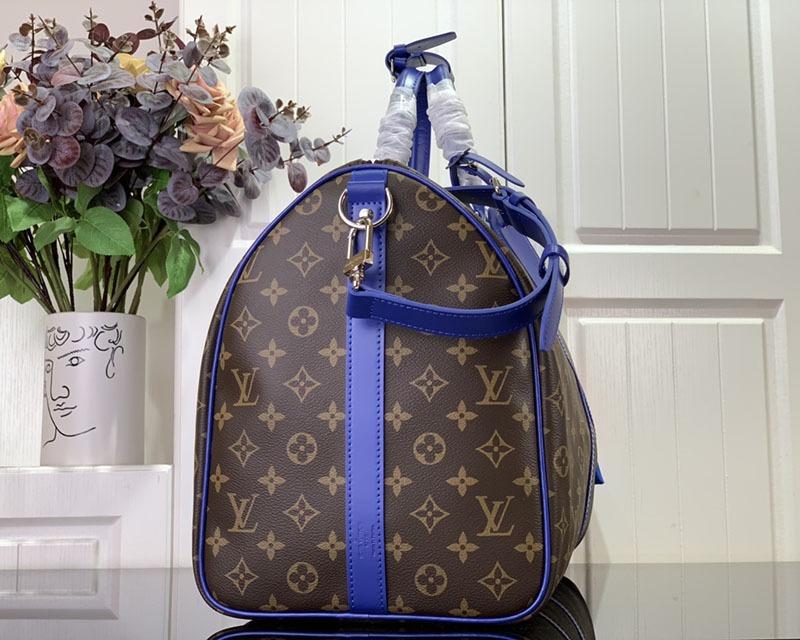 LOUIS VUITTON M46772 キーポル・バンドリエール 50 ルイ・ヴィトン カラーマニア ブルー 超N品 - 画像 (9)