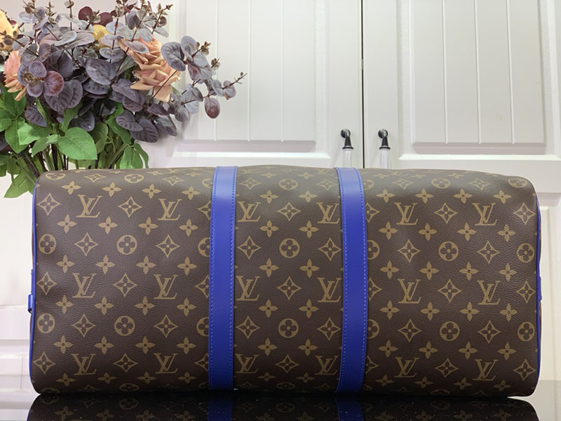 LOUIS VUITTON M46772 キーポル・バンドリエール 50 ルイ・ヴィトン カラーマニア ブルー 超N品 - 画像 (7)