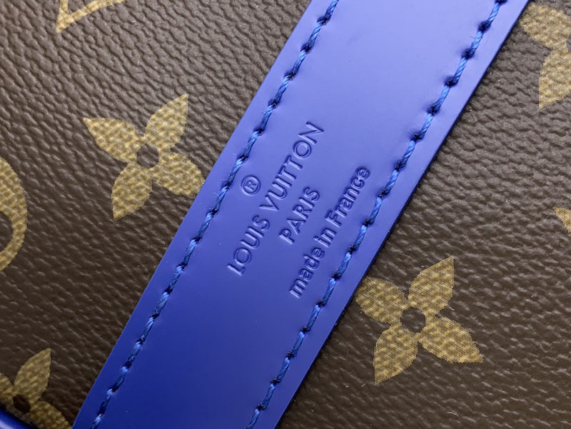 LOUIS VUITTON M46772 キーポル・バンドリエール 50 ルイ・ヴィトン カラーマニア ブルー 超N品 - 画像 (3)