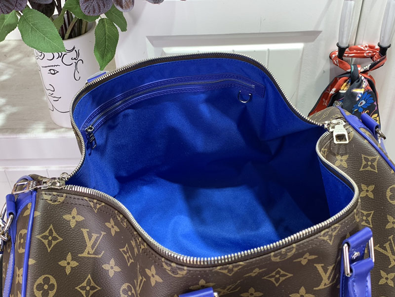 LOUIS VUITTON M46772 キーポル・バンドリエール 50 ルイ・ヴィトン カラーマニア ブルー 超N品 - 画像 (2)