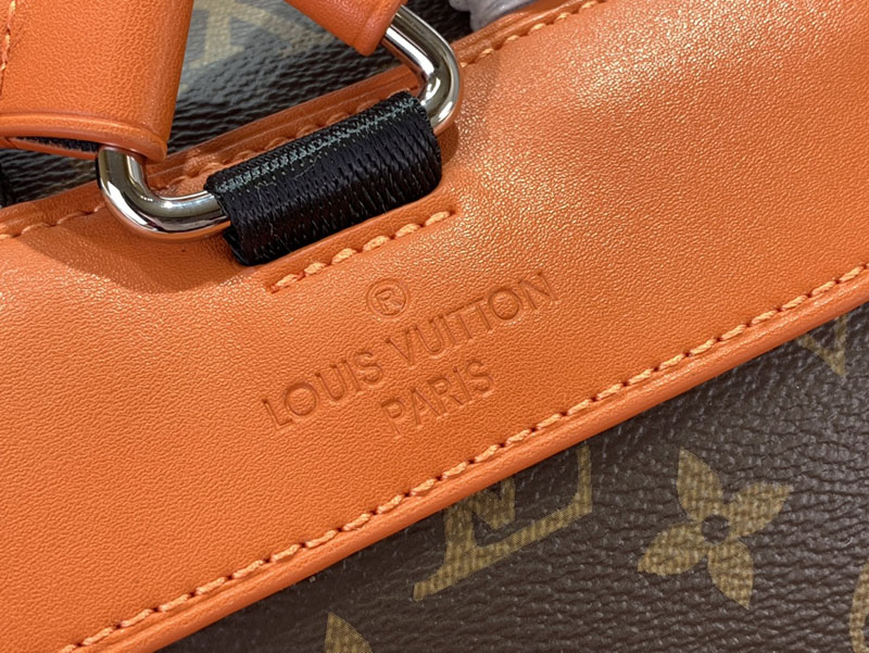LOUIS VUITTON M46814 クリストファー MM バックパック ルイヴィトン リュック ボルケーノオレンジ 超N品 - 画像 (6)