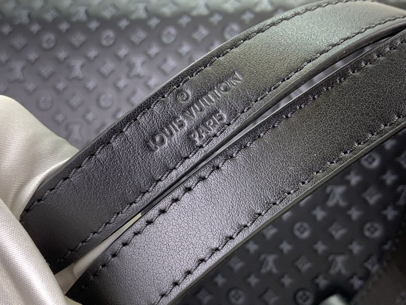 LOUIS VUITTON レア ドーフィーヌ MM M22276 カーフレザー ブラック 超N品 ルイヴィトンショルダーバッグ新作 - 画像 (5)