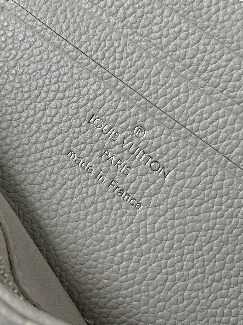 LOUIS VUITTON ウォレット オン チェーン・アイビー モノグラム・アンプラント ブリューム グレー/ホワイトクオーツ M14225 超N品 - 画像 (2)