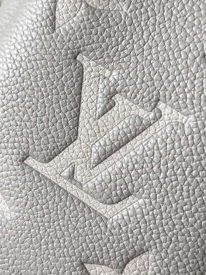 LOUIS VUITTON ナノ・ノエ モノグラム・アンプラント ブリューム グレー/ホワイトクオーツ M14224 超N品 - 画像 (2)