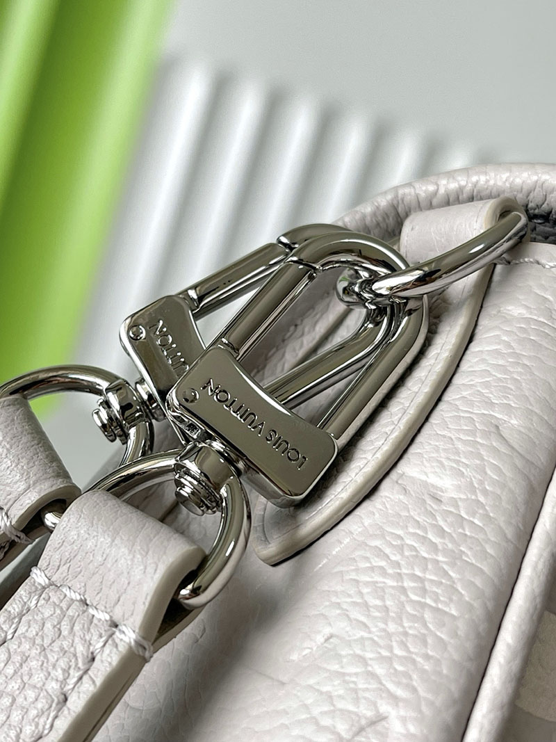 LOUIS VUITTON ディアヌ NM PM M14214 ブリューム グレー モノグラムアンプラント ジャイアント グレインレザー 2WAY 斜め掛け 肩掛け 超N品 - 画像 (5)