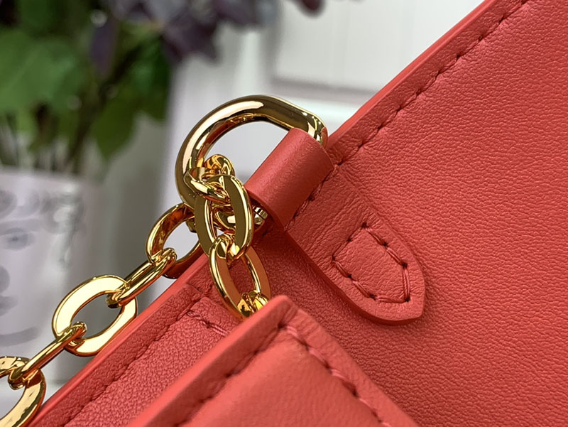 LOUIS VUITTON ウォレット オン チェーン・LV ブルーム ショルダーバッグ M14548 スイートコーラル 超N品 - 画像 (6)