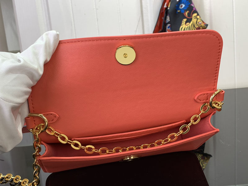 LOUIS VUITTON ウォレット オン チェーン・LV ブルーム ショルダーバッグ M14548 スイートコーラル 超N品 - 画像 (3)