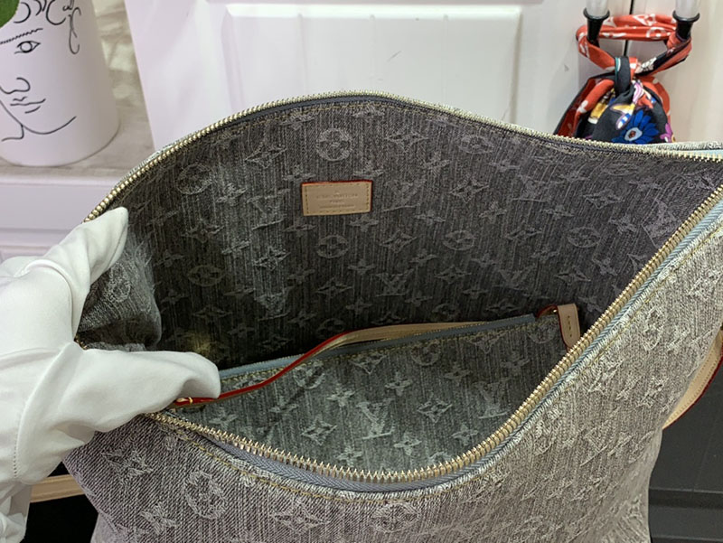 LOUIS VUITTON Coussin Hobo MM モノグラムデニム バッグ M13390 クッサン ルイヴィトン ホーボー MM 超N品 - 画像 (2)