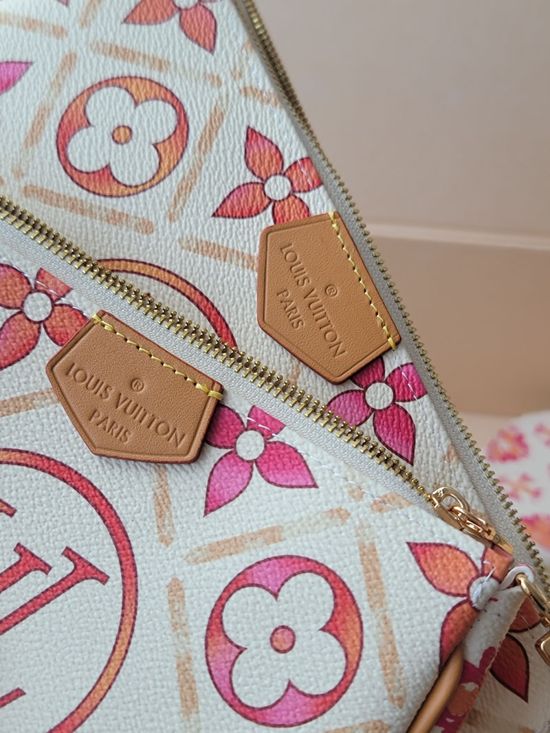 LOUIS VUITTON ミュルティ ポシェット アクセソワール モノグラムタイル lv301539 超N品 ルイヴィトン ミニバッグ 安い - 画像 (2)