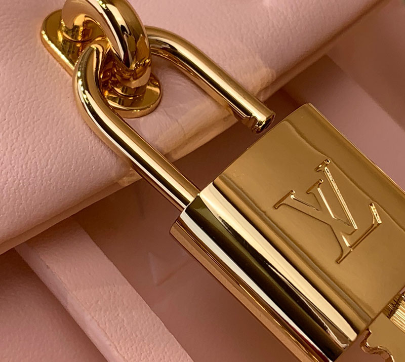 LOUIS VUITTON クッサン バックパック ミニ M13389 RFID モノグラム ラムレザー ジャスマン ピンク ゴールド金具 超N品 - 画像 (2)